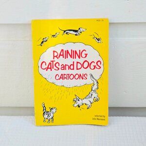 3/$35🌼 Vintage 1958 Raining Cats and Dogs Comic Book – Softcover – EUC for Age